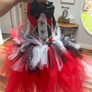 Red and Black Circus Ringmaster Kids Costume